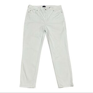 YNDJ light Green Lift Tuck Ankle‎ Jeans Size 16